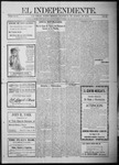 El independiente (Las Vegas, N.M.), 08-11-1910 by La Cía. Publicista de "El Independiente"