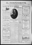 El independiente (Las Vegas, N.M.), 08-20-1908 by La Cía. Publicista de "El Independiente"