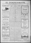 El independiente (Las Vegas, N.M.), 08-06-1908 by La Cía. Publicista de "El Independiente"