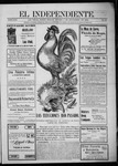 El independiente (Las Vegas, N.M.), 11-08-1906 by La Cía. Publicista de "El Independiente"