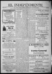 El independiente (Las Vegas, N.M.), 08-30-1900 by La Cía. Publicista de "El Independiente"