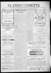 El independiente (Las Vegas, N.M.), 1899-11-09 by La Cía. Publicista de "El Independiente"