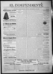 El independiente (Las Vegas, N.M.), 1897-09-09 by La Cía. Publicista de "El Independiente"
