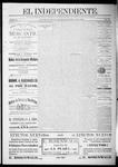 El independiente (Las Vegas, N.M.), 1895-10-19 by La Cía. Publicista de "El Independiente"