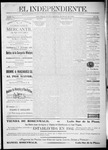 El independiente (Las Vegas, N.M.), 1895-07-27 by La Cía. Publicista de "El Independiente"