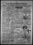 Las Vegas Daily Optic, 10-12-1896 by R. A. Kistler