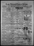 Las Vegas Daily Optic, 10-16-1896 by R. A. Kistler