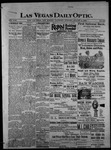 Las Vegas Daily Optic, 08-08-1896 by R. A. Kistler
