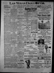 Las Vegas Daily Optic, 08-28-1896 by R. A. Kistler