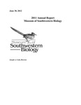2011 Annual Report by Joseph A. Cook