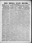 New Mexico State Record, 09-28-1917 by State Publishing Company