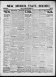 New Mexico State Record, 01-25-1918