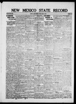 New Mexico State Record, 05-30-1919 by State Publishing Company