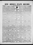 New Mexico State Record, 07-18-1919 by State Publishing Company