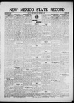 New Mexico State Record, 09-12-1919 by State Publishing Company
