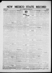 New Mexico State Record, 09-19-1919 by State Publishing Company