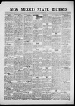 New Mexico State Record, 10-31-1919 by State Publishing Company