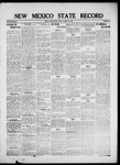 New Mexico State Record, 10-15-1920 by State Publishing Company