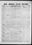 New Mexico State Record, 09-02-1921 by State Publishing Company