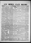 New Mexico State Record, 11-18-1921 by State Publishing Company