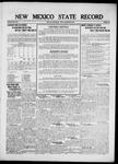 New Mexico State Record, 12-23-1921 by State Publishing Company