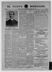 El Nuevo Mexicano, 10-13-1900 by La Compania Impresora del Nuevo Mexicano