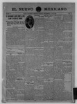 El Nuevo Mexicano, 11-14-1908 by La Compania Impresora del Nuevo Mexicano
