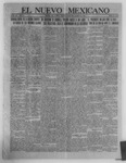 El Nuevo Mexicano, 08-31-1916 by La Compania Impresora del Nuevo Mexicano