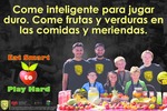 Eat Smart Play Hard Have Fun 2019 United Spanish by Glenda Canaca