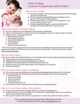 Provider Home Visiting Tip Sheet by UNM Prevention Research Center