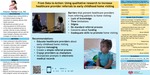 From Data to Action: Using qualitative research to increase healthcare provider referrals to early childhood home visiting