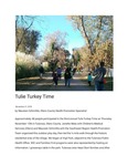 Tulie Turkey Time by University of New Mexico Prevention Research Center