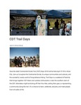 CDT Trail Days by University of New Mexico Prevention Research Center