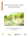 Boston Hill Signage Improvement Report by Jason Shaub