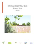 Memorial of Perpetual Tears Walkability Report by Jason Shaub