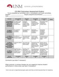 2017/2018 SOE Computer Science PhD Assessment Rubric by SOE Computer Science