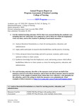 2010/2011 CON BSN/MSN AcaProg Assessment Report