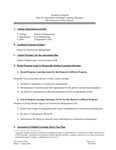 2010-2011 Construction Management MCM Assessment Plan