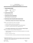 2010-2011 Mechanical Engr MS Assessment Plan