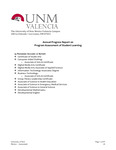 2010-2011 UNM Valencia Program Assessement Report