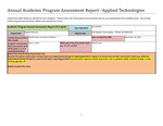2014-2015 LA AppliedTechnologies_Assessment Report