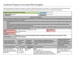 2015-2016 LA Business_AAS_Assessment Plan