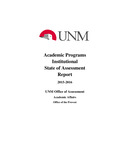 2015-2016 Institutional State of Assessment Report-Main Campus by University of New Mexico - Main Campus