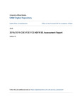 2018/2019 COE IFCE FCS HDFR BS Assessment Report