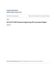2018/2019 SOE Chemical Engineering BS Assessment Report