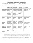 2019/2020 SOE State of Assessment Narrative and Rubric