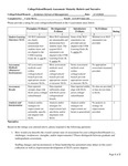 2022/2023 ASM Maturity Rubric by Cassie L. Rowe