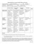 2024/2025 SoE State of Assessment Narrative and Rubric