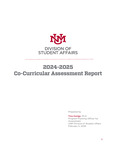 2024/2025 Division of Student Affairs Assessment Report by Division of Student Affairs