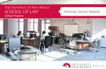 UNM Law Clinical Program Brochure, 2014